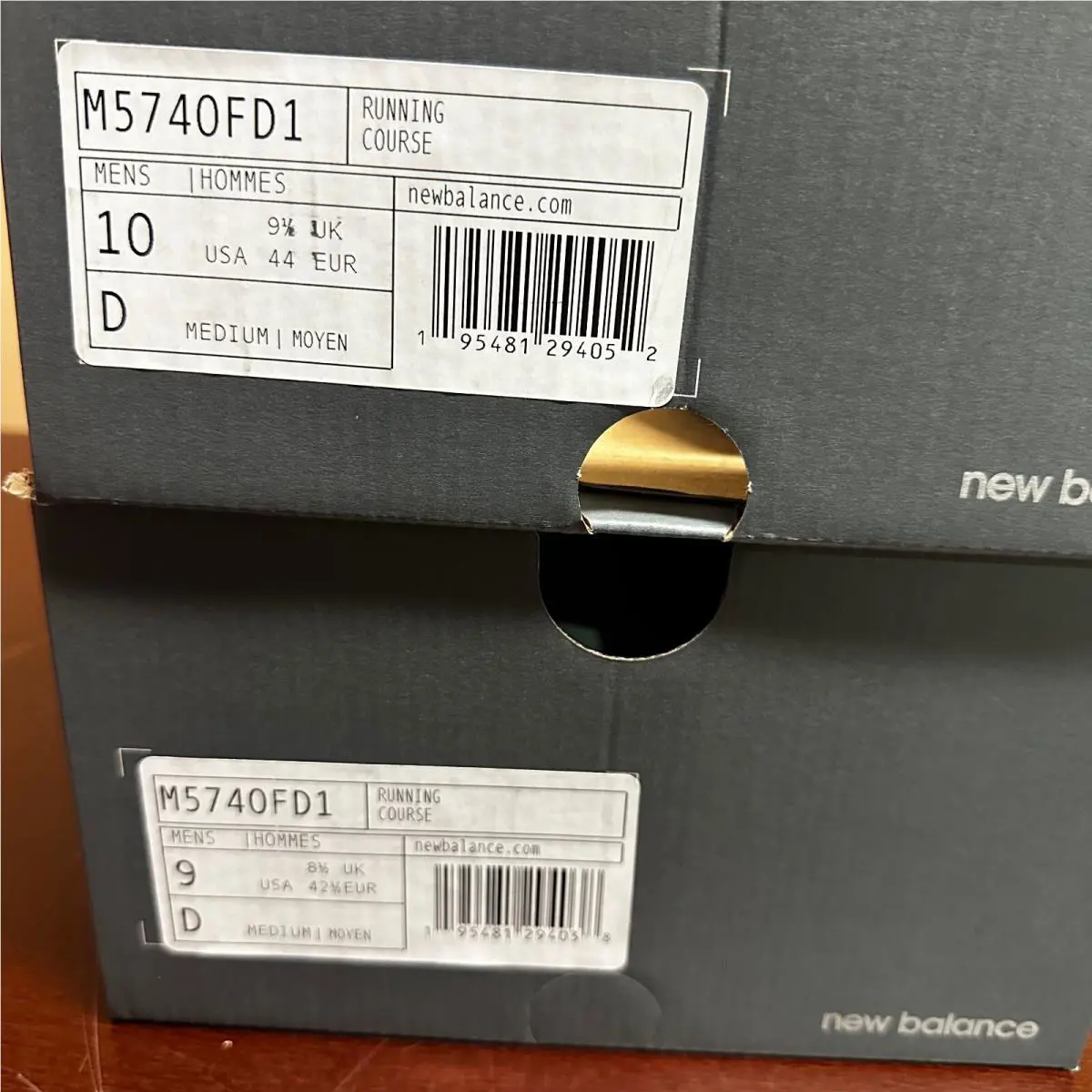 New Balance shoes - New Balance 574 - M5740FD1 - White Black 2