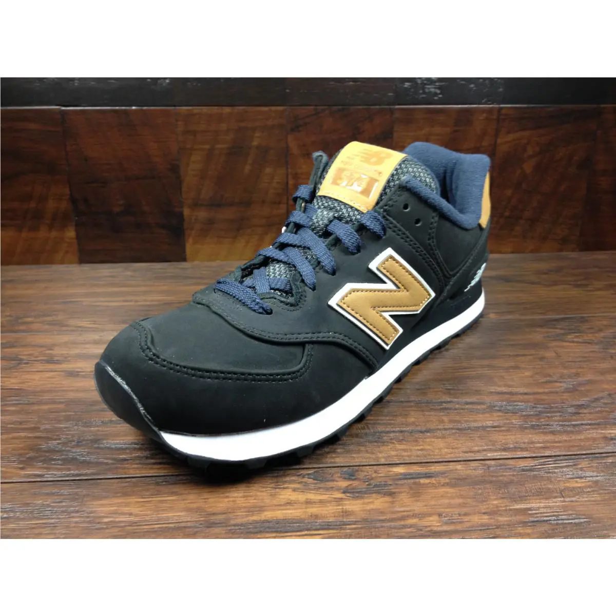 New Balance shoes - New Balance 574 - ML574SLA - Black / Wheat 0