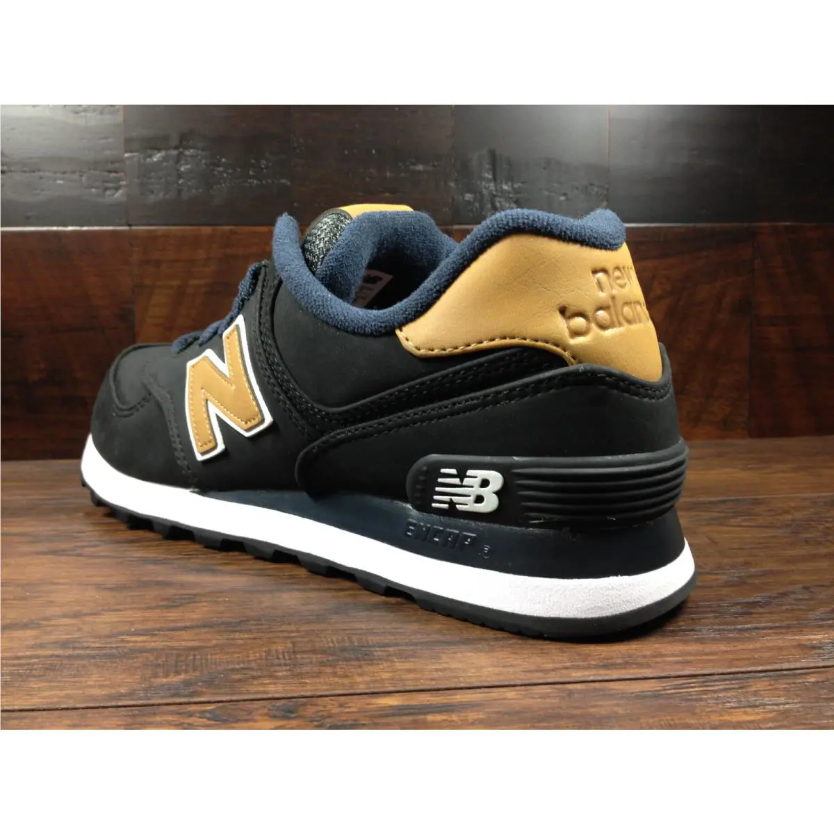 New Balance shoes - New Balance 574 - ML574SLA - Black / Wheat 2