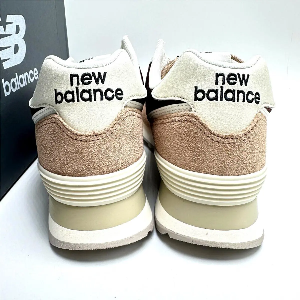New Balance shoes - New Balance 574 - WL574DO2 - Flat Taupe/Rich Oak/Turtledove 3