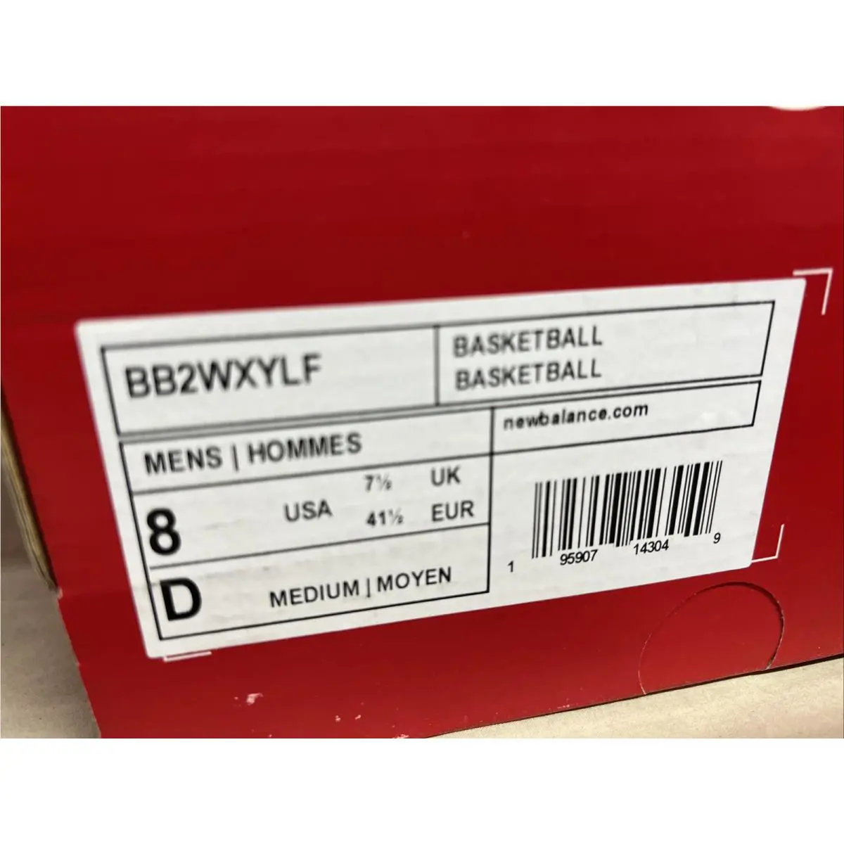 New Balance shoes - New Balance Two WXY Low - BB2WXYLY - Red 9