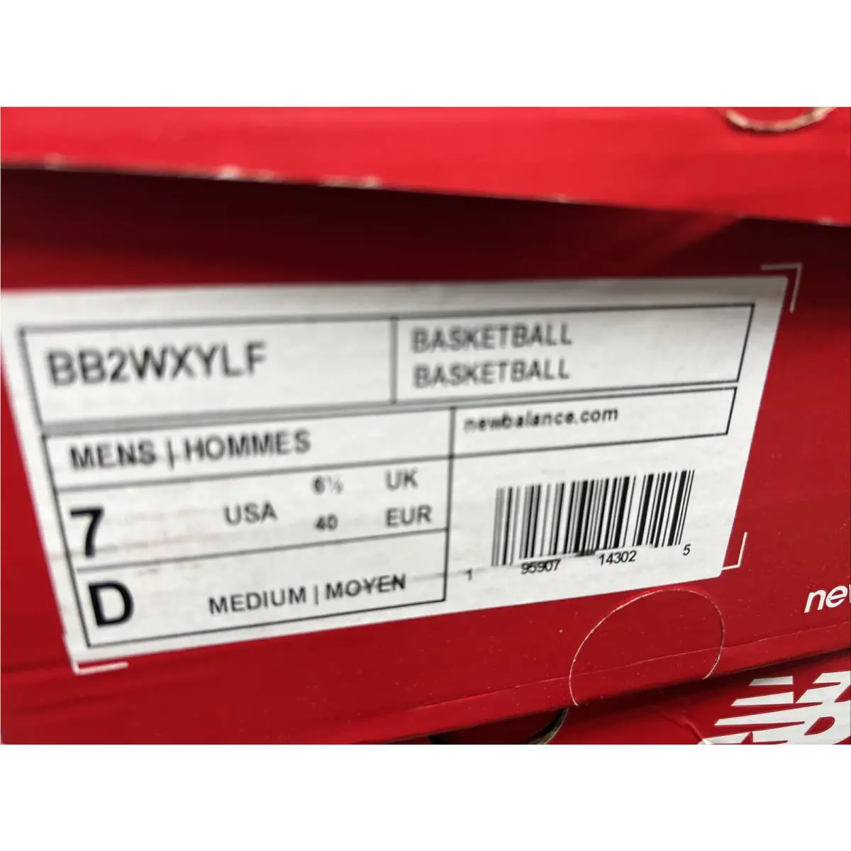 New Balance shoes - New Balance Two WXY Low - BB2WXYLY - Red 10