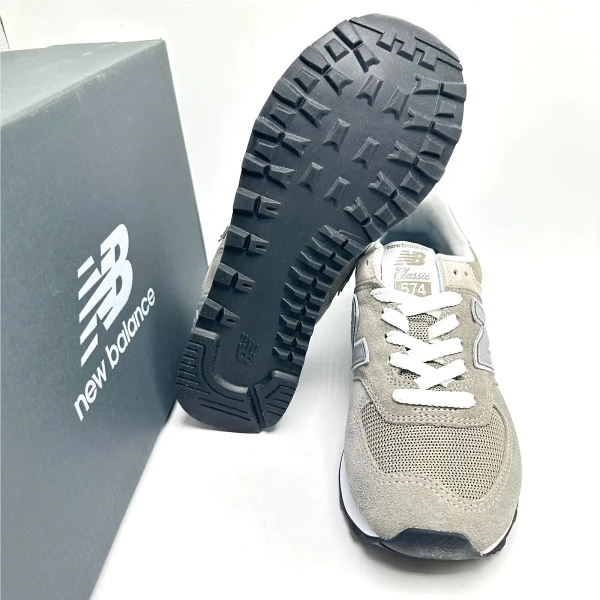 New Balance shoes - New Balance 574 - WL574EVG - Grey/White 5