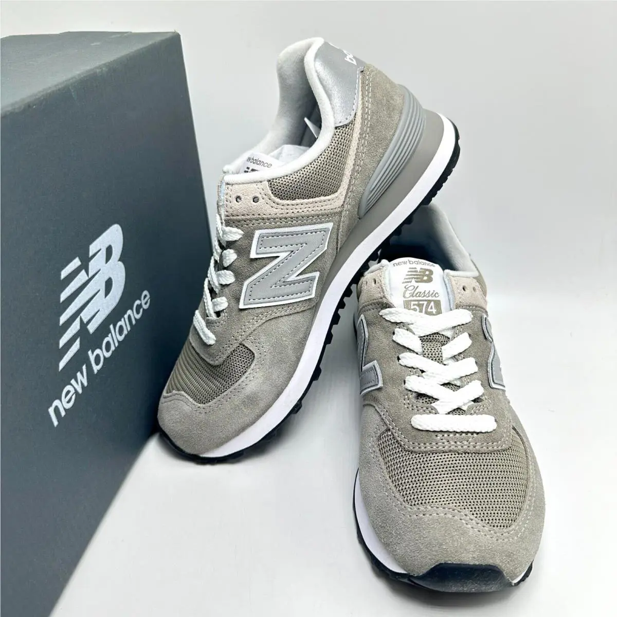 New Balance shoes - New Balance 574 - WL574EVG - Grey/White 11