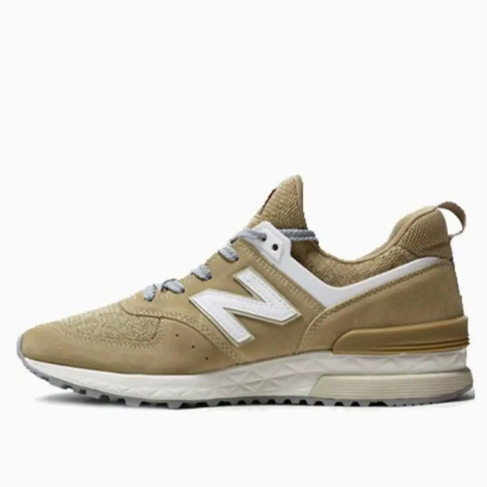 New Balance Men`s NB MS574BS Lifestyle Sneaker Brown - Brown