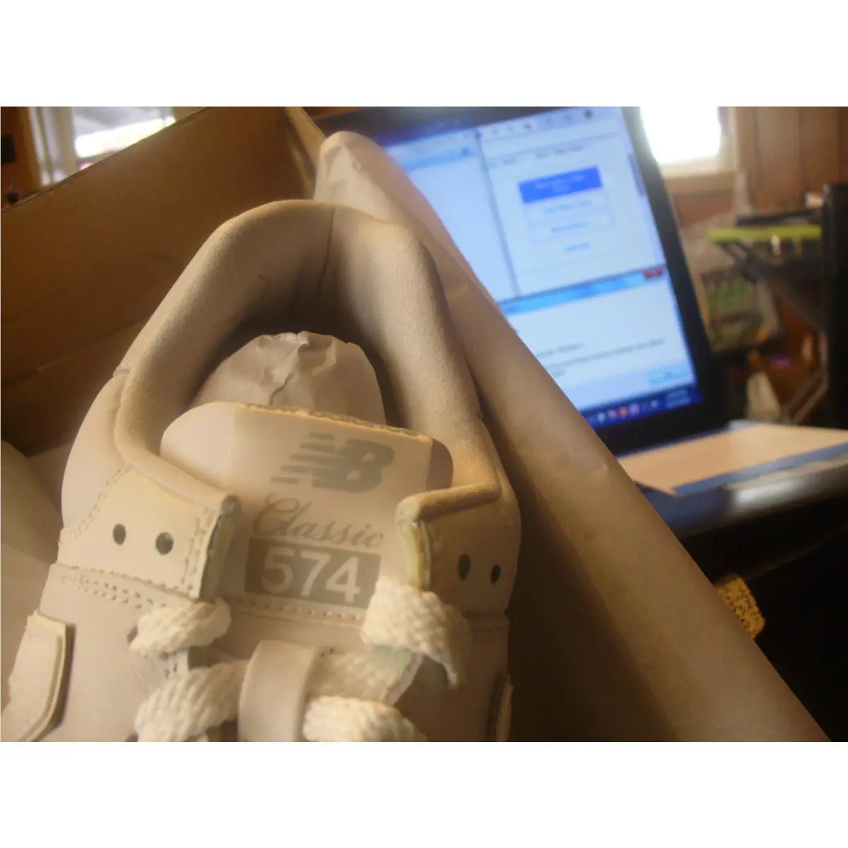 New Balance shoes - New Balance 574 - ML574 - White 7