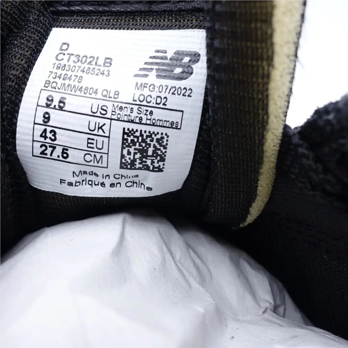 New Balance shoes - New Balance CT302 - CT302LB - Black 41