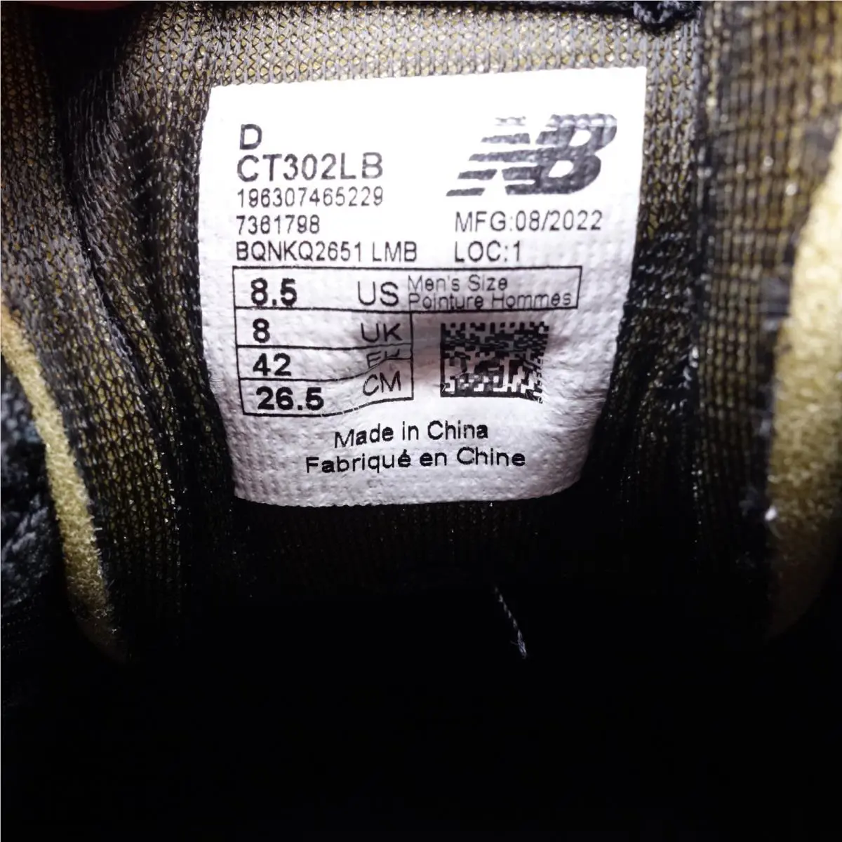 New Balance shoes - New Balance CT302 - CT302LB - Black 5