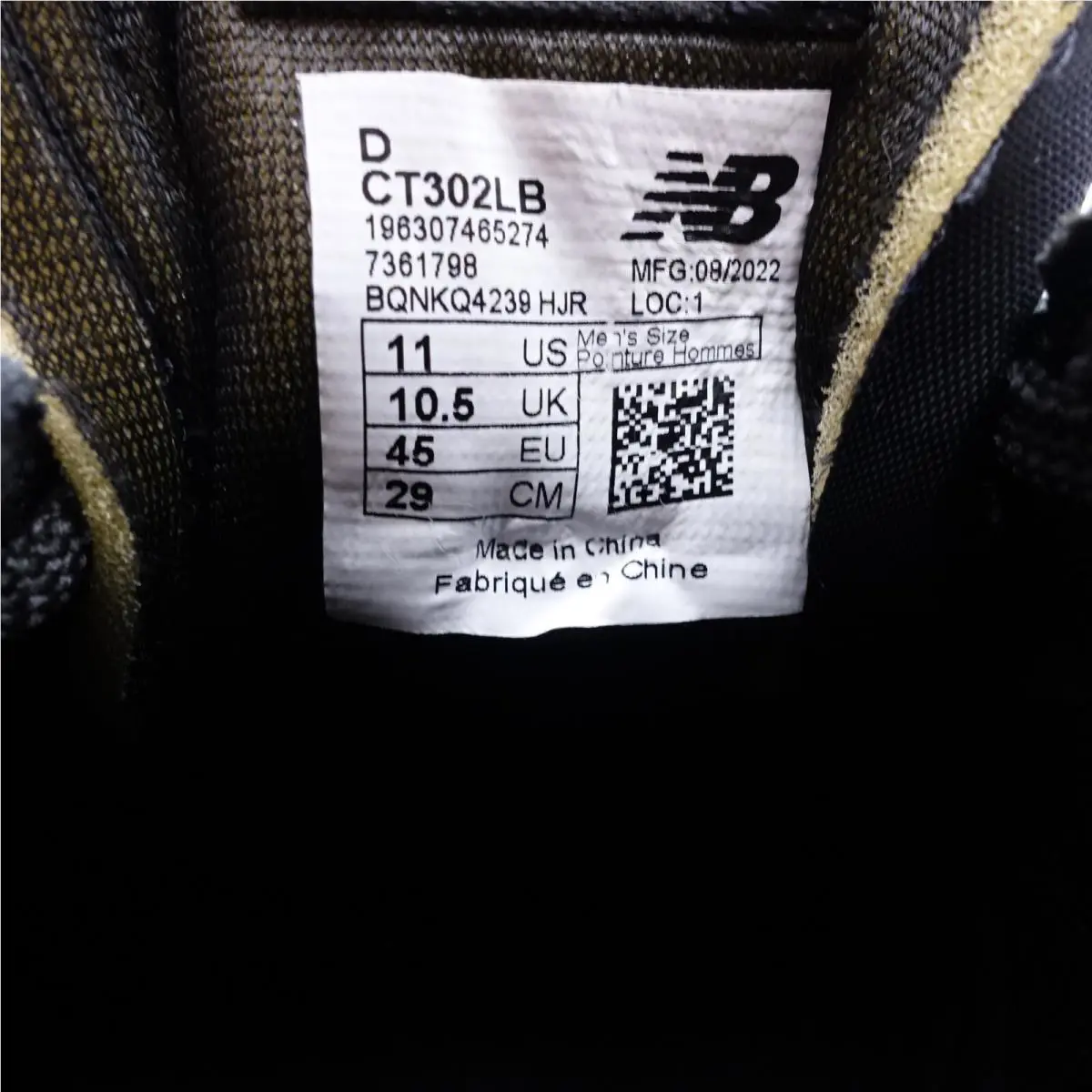 New Balance shoes - New Balance CT302 - CT302LB - Black 6
