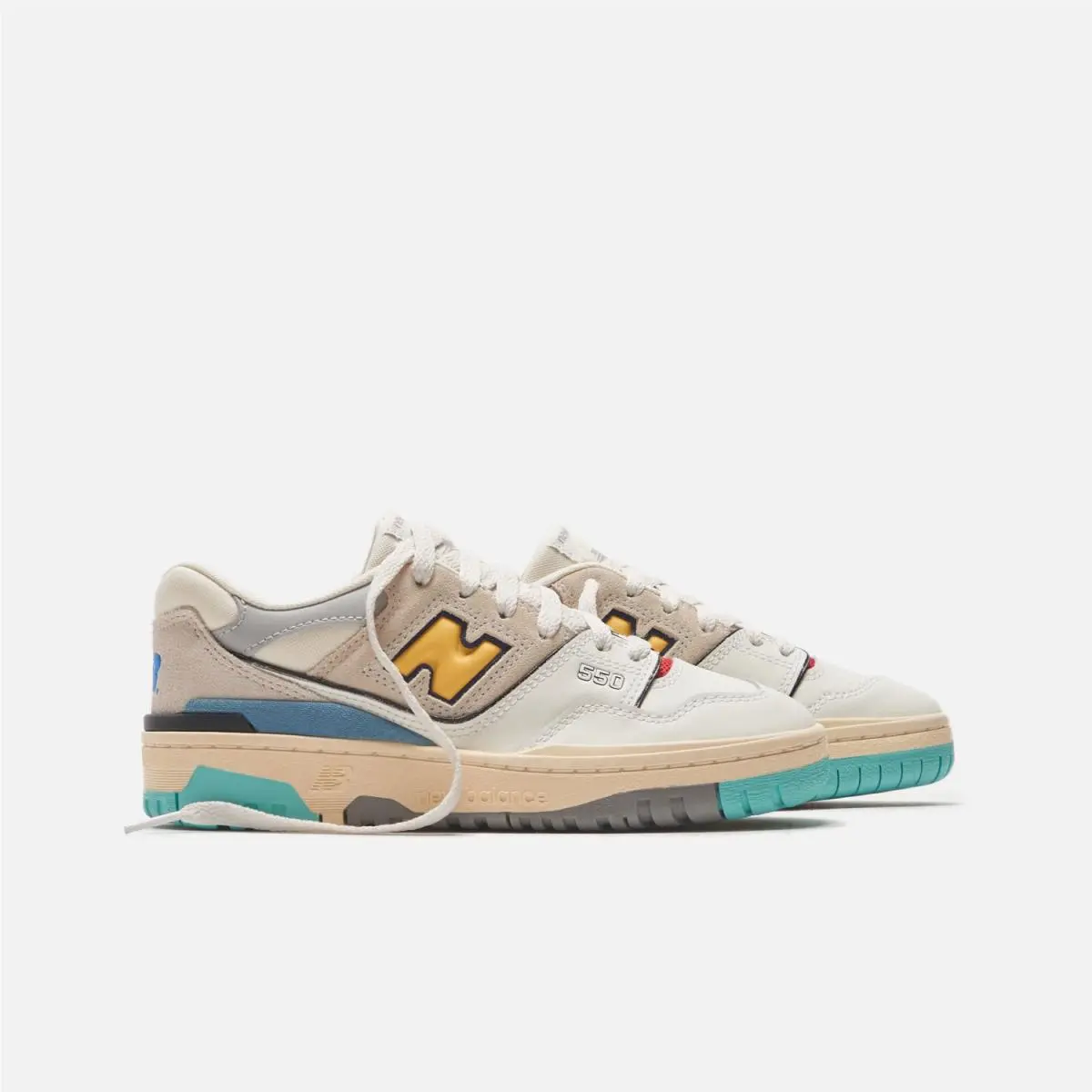 New Balance shoes - New Balance 550 Big Kid - GSB550SC - White 7