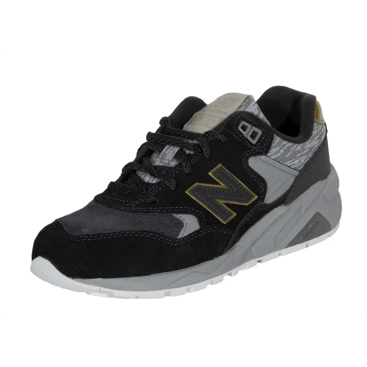 New Balance shoes - New Balance 580 - Black with Gold 5