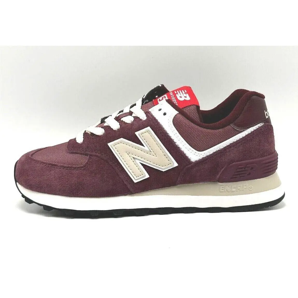 New Balance shoes - New Balance 574 - U574HMG - MAROON/GREY 1