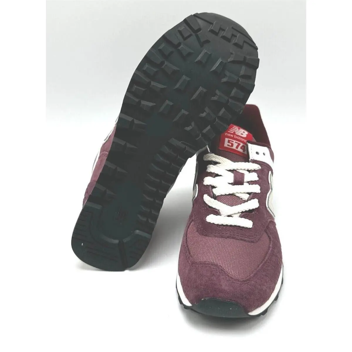New Balance shoes - New Balance 574 - U574HMG - MAROON/GREY 3