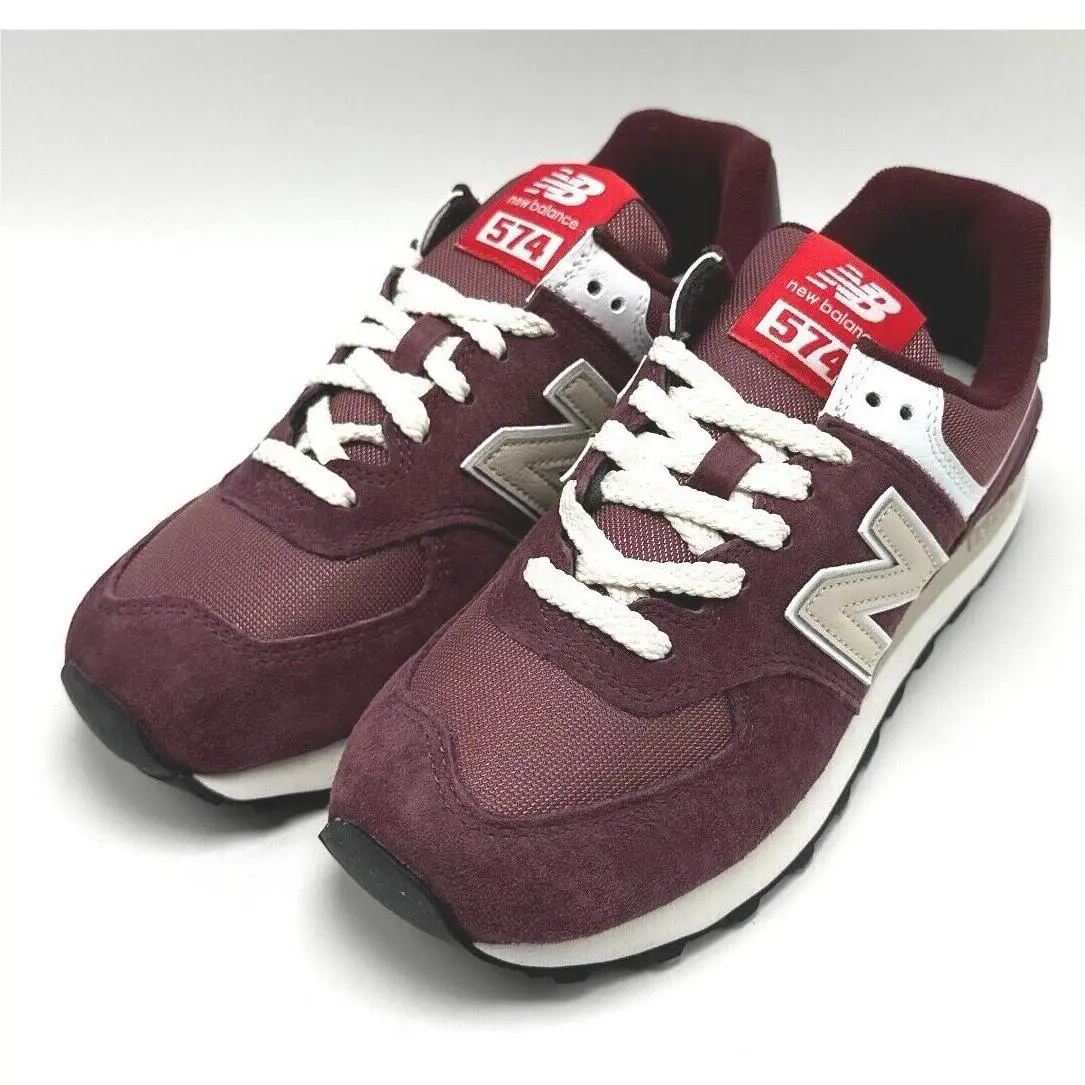New Balance shoes - New Balance 574 - U574HMG - MAROON/GREY 5