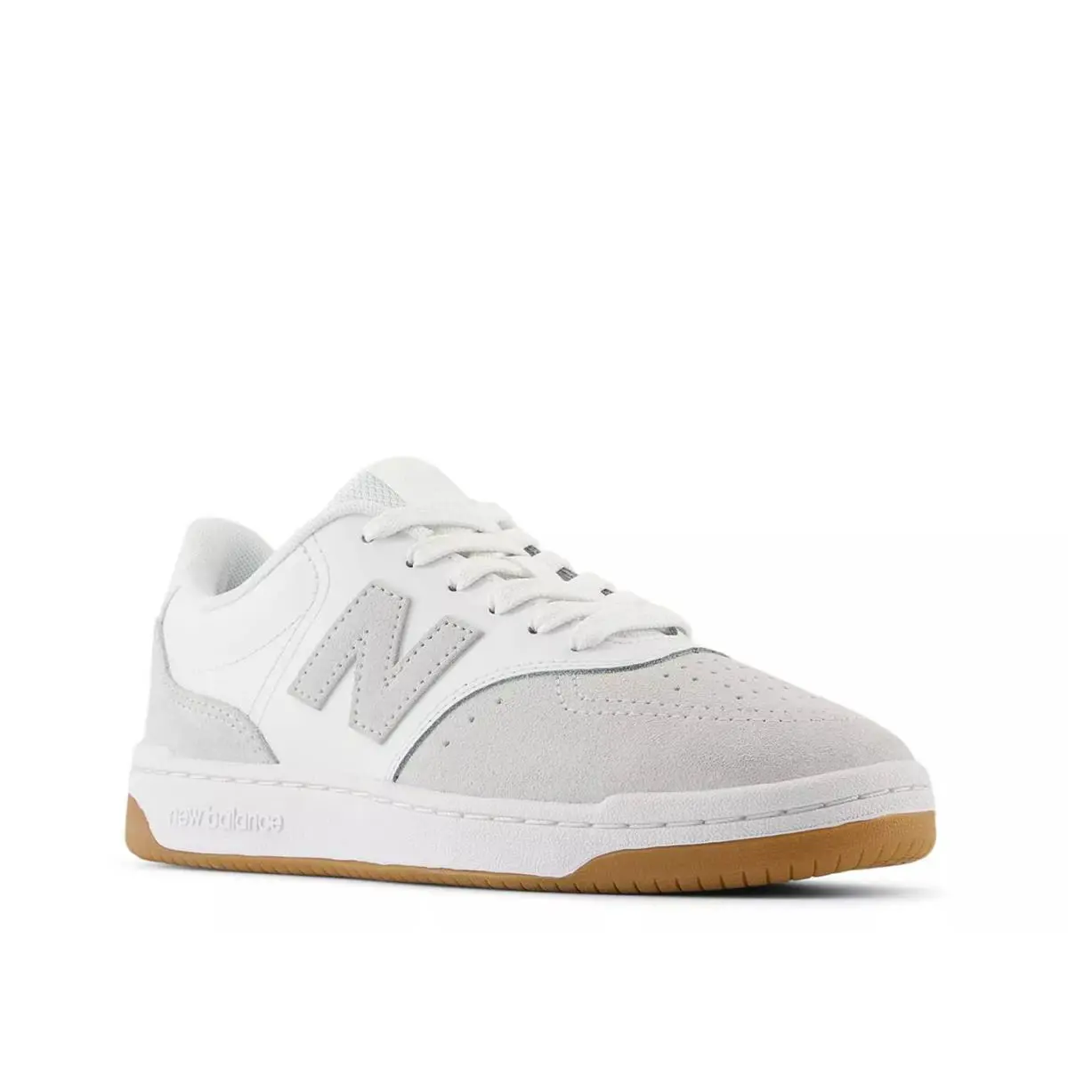 Woman`s Fashion Sneakers New Balance BB80 Court Sneaker - Grey/White