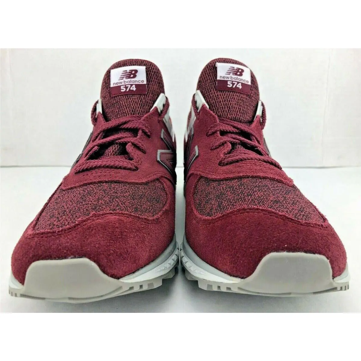 New Balance shoes - New Balance 574 - MS574CE - Red, Manufacturer: Burgundy, White 1