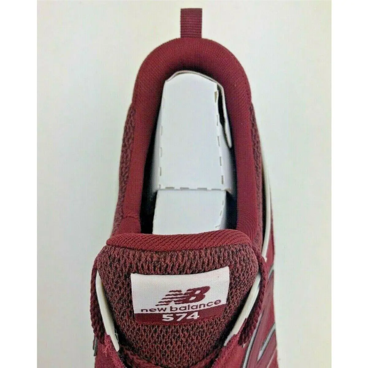 New Balance shoes - New Balance 574 - MS574CE - Red, Manufacturer: Burgundy, White 6