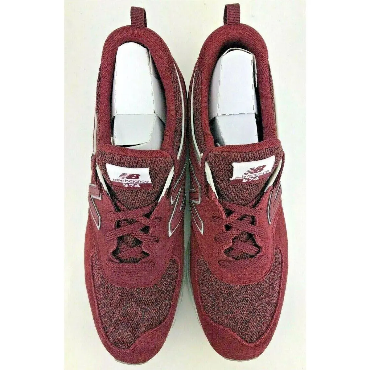 New Balance shoes - New Balance 574 - MS574CE - Red, Manufacturer: Burgundy, White 13