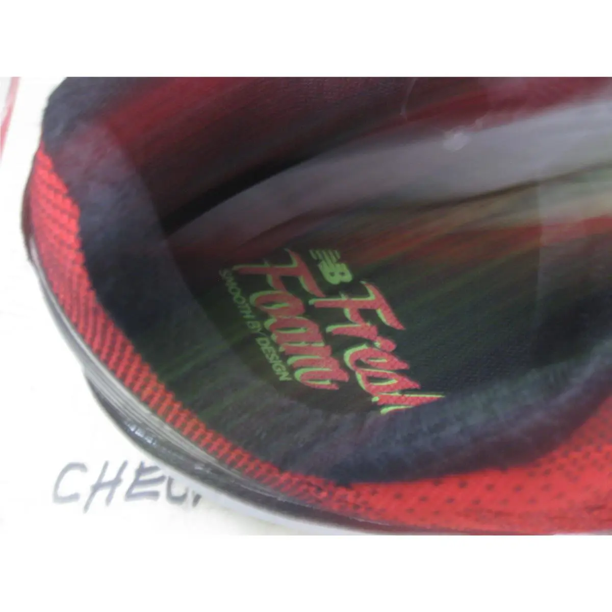 New Balance shoes - VONGO2 - PLEASE SELECT AT TOP, S:: ENERGY RED LIME MULTI 18