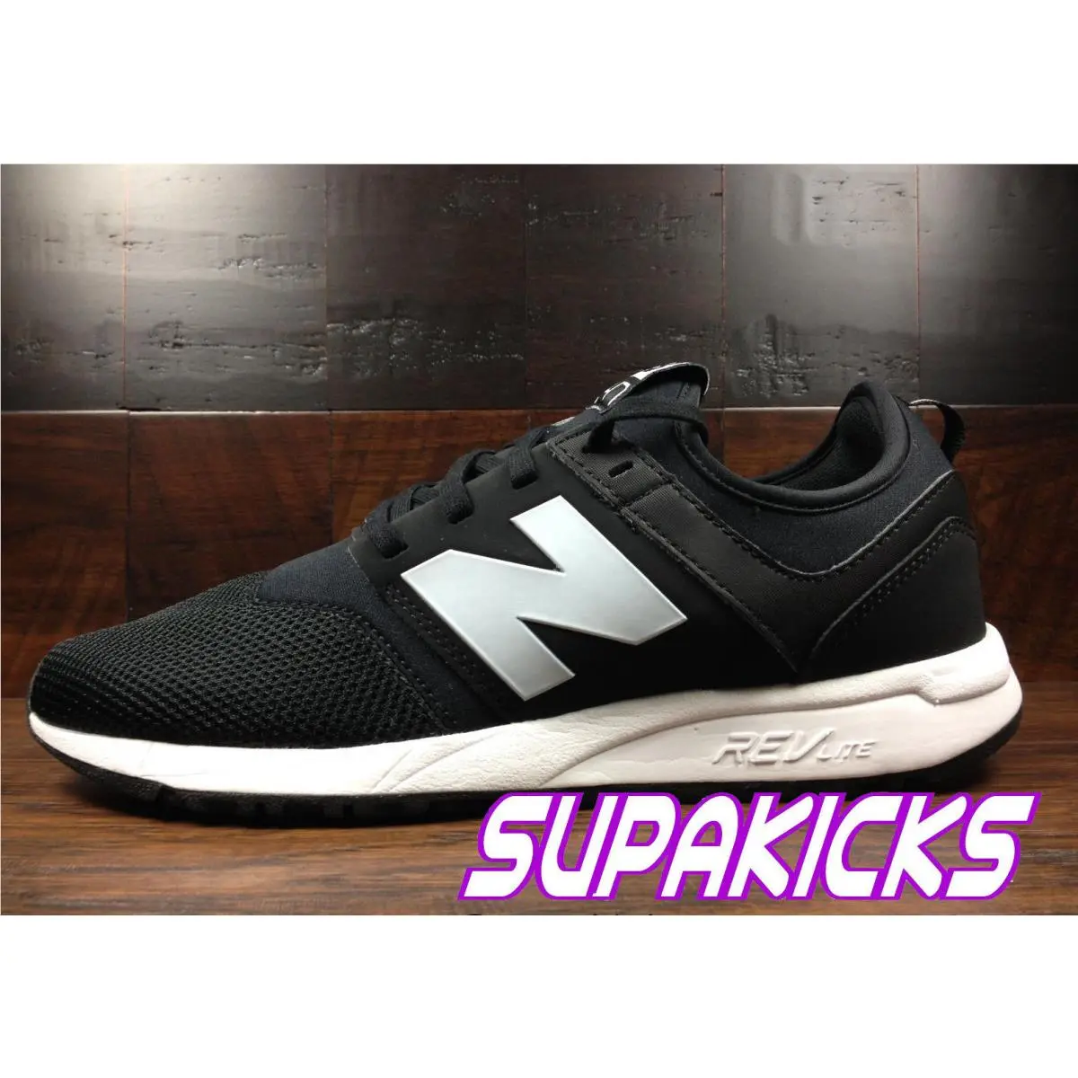 New Balance MRL247BG Classic Pack Black/white Mens Lifestyle Sz 7.5 - 13