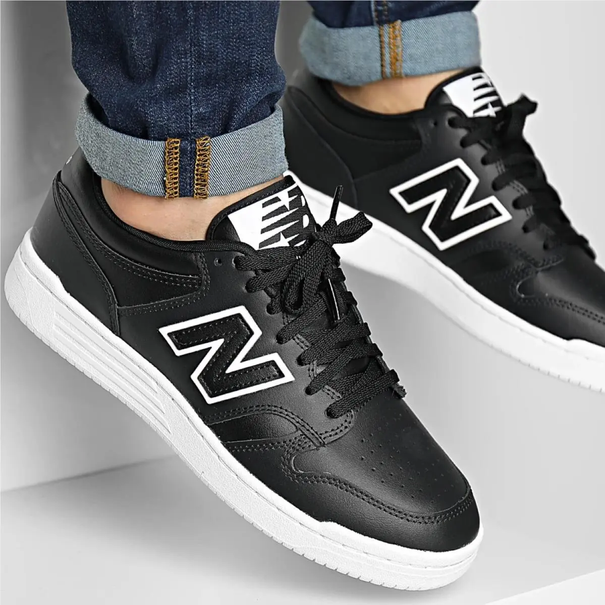 New Balance shoes - New Balance 480 - BB480LBT - Black/White 0
