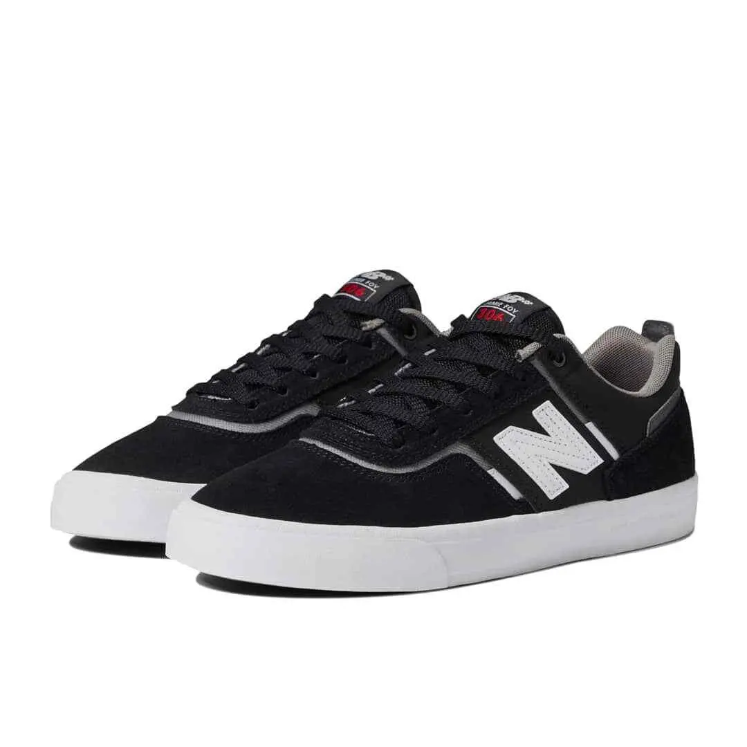 New Balance Numeric 306 Sneakers Black/white Jamie Foy Skating Shoes - Black/White
