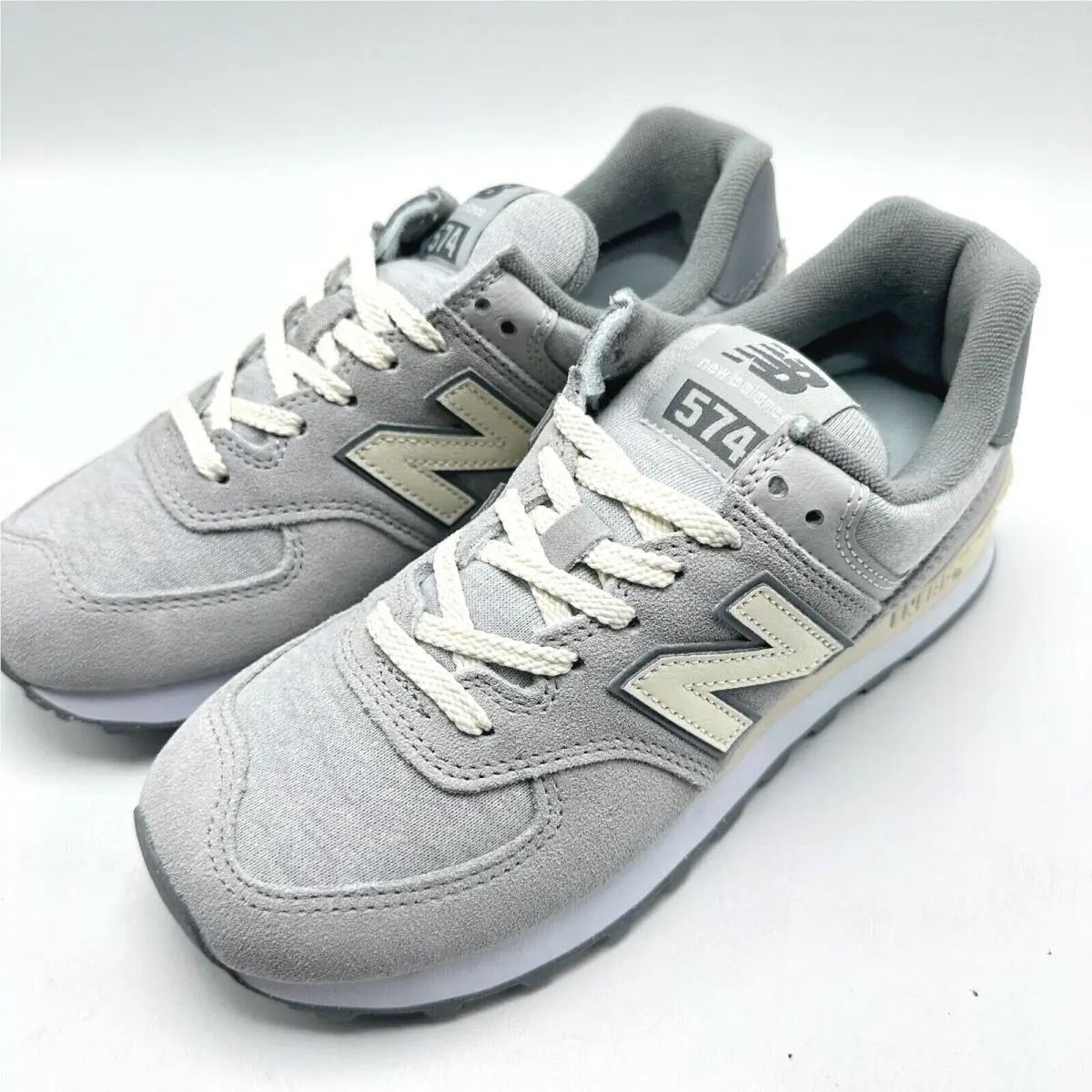 New Balance shoes - New Balance 574 - U574GBG - CONCRETE/ANGORA/GREY 002 5