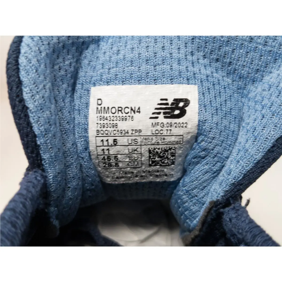 New Balance shoes - New Balance Fresh Foam X More - MMORCN4 - Blue 2