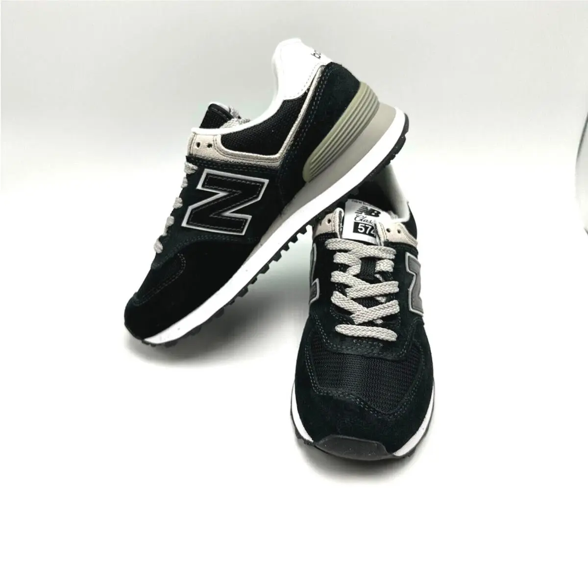 New Balance shoes - New Balance 574 - ML574EVB - BLACK/GREY/WHITE 1