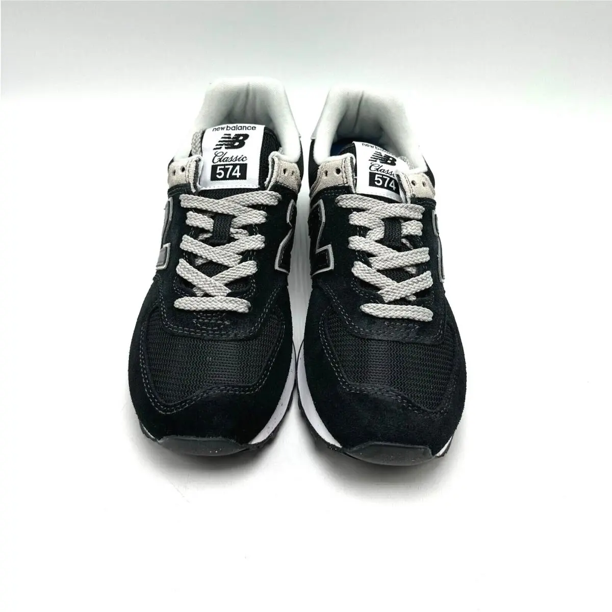 New Balance shoes - New Balance 574 - ML574EVB - BLACK/GREY/WHITE 8
