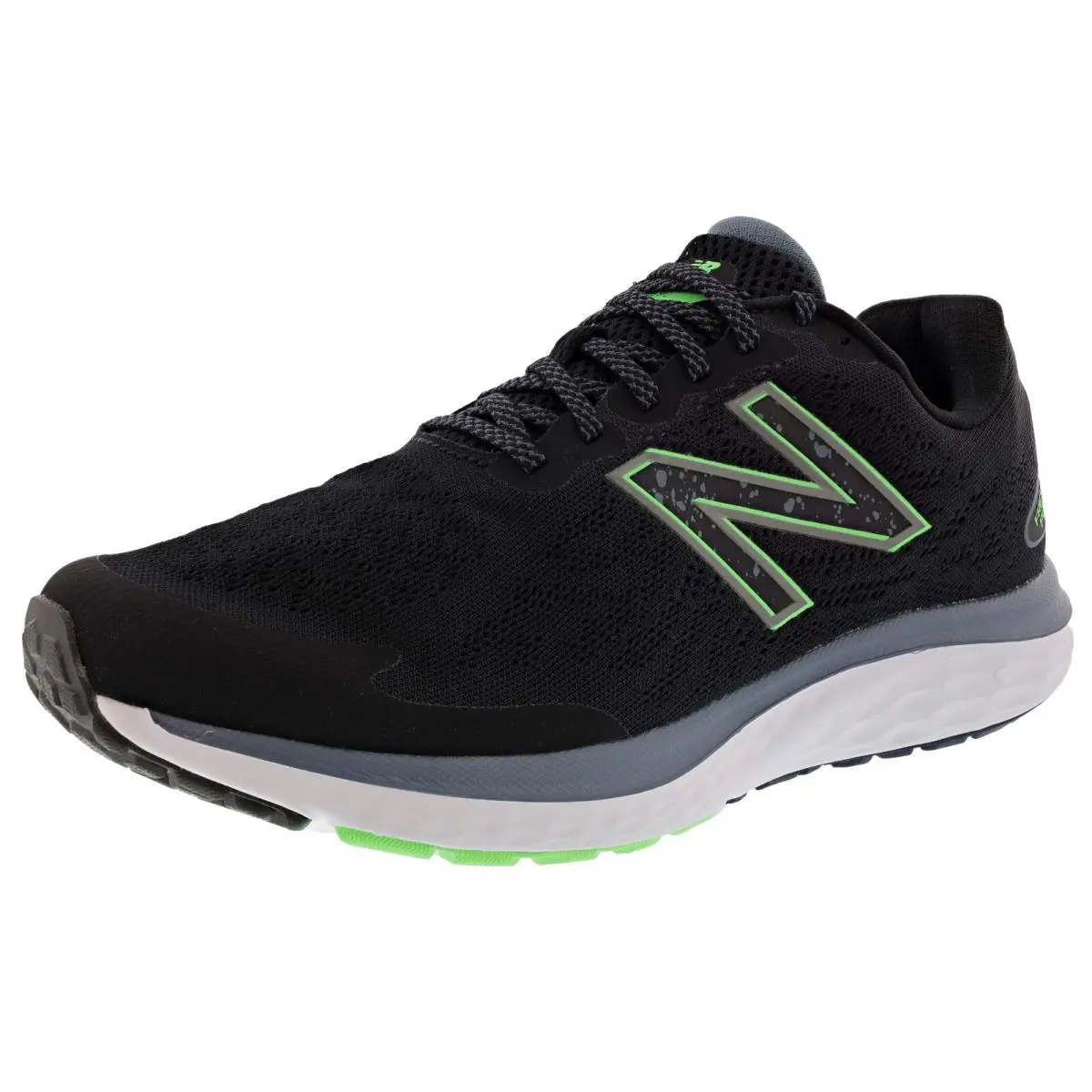 New Balance shoes - New Balance 680 - M680NK7 - BLACK / VIBRANT SPRING 4