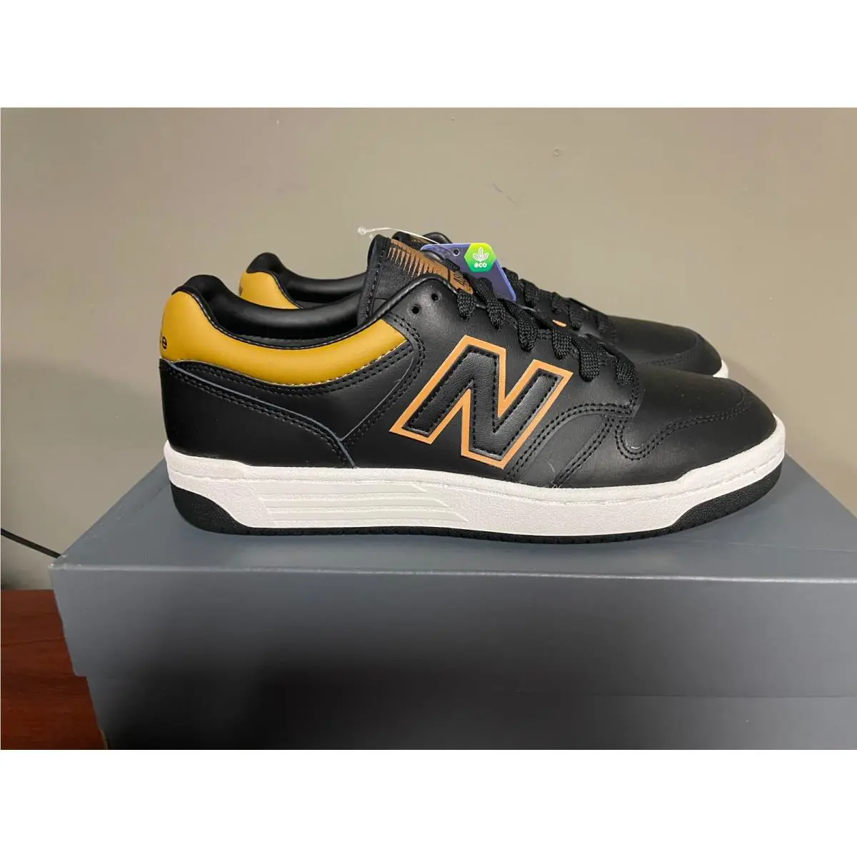 New Balance shoes - New Balance 480 - Black/Tan 2