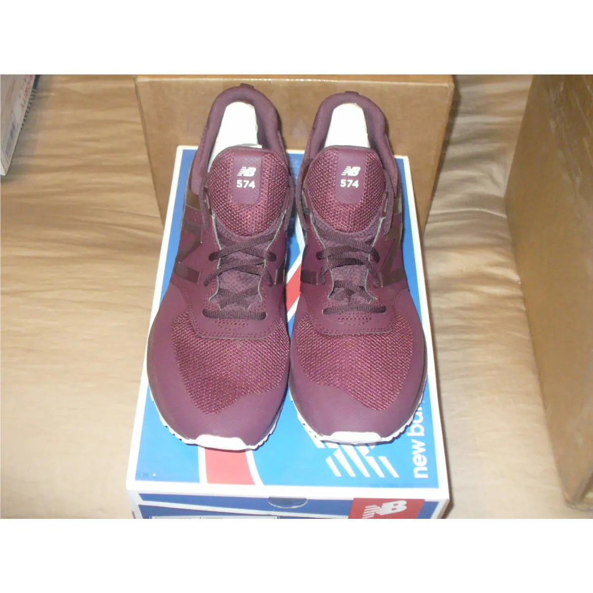 New Balance shoes - New Balance 574 - MS574SBG - Maroon 0