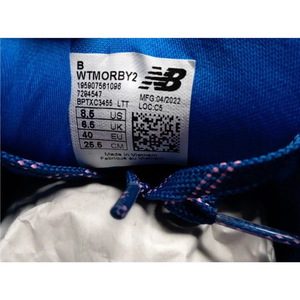 New Balance shoes - Fresh Foam More - Fresh Foam More - WTMORBY2 - Blue 2