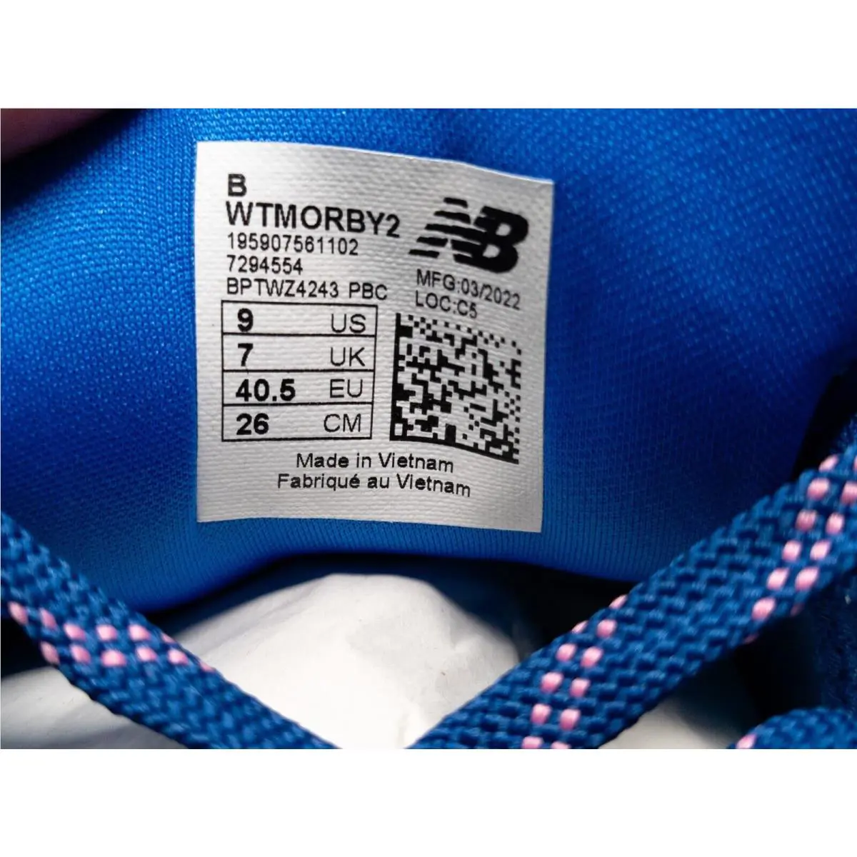 New Balance shoes - Fresh Foam More - Fresh Foam More - WTMORBY2 - Blue 4
