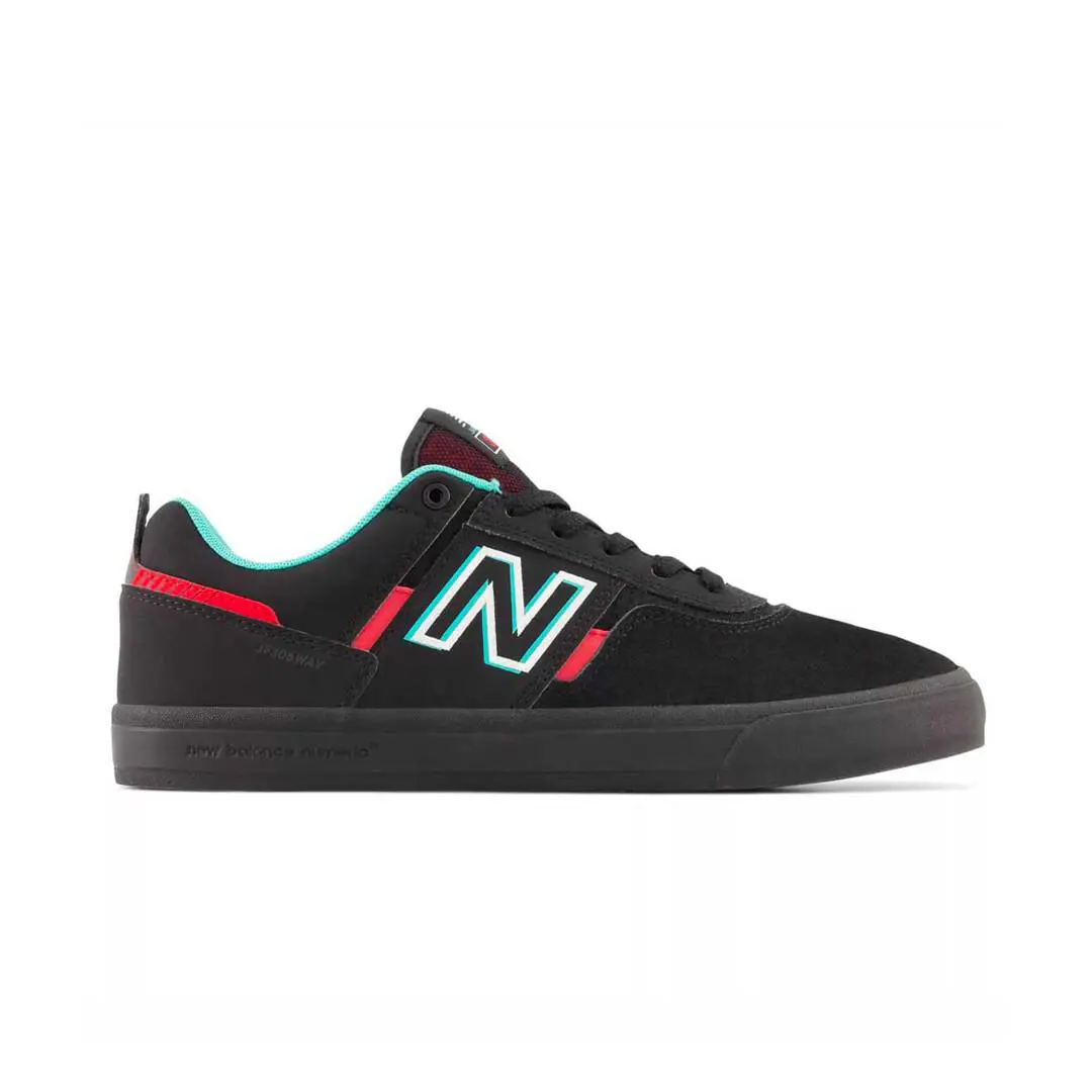New Balance Numeric 306 Sneakers Black/electric Red Jamie Foy Skating Shoes - Black/Electric Red