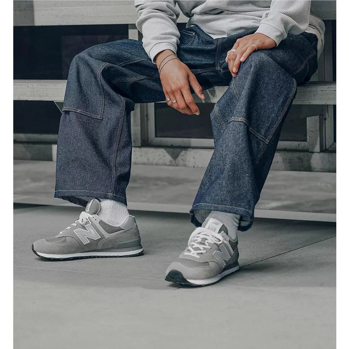 New Balance shoes - New Balance 574 - ML574EVG - Gray 3