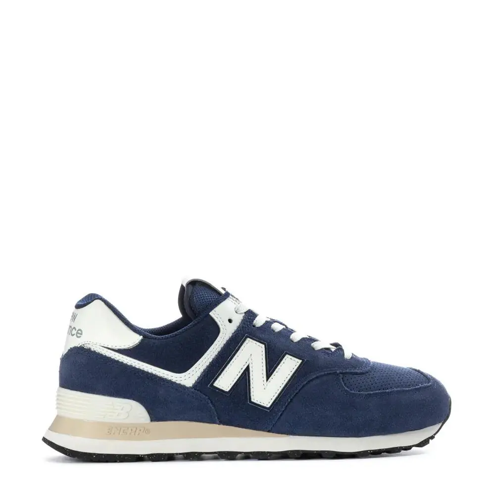 Mens New Balance 574 U574BCE Navy Blue Sea Salt - Blue