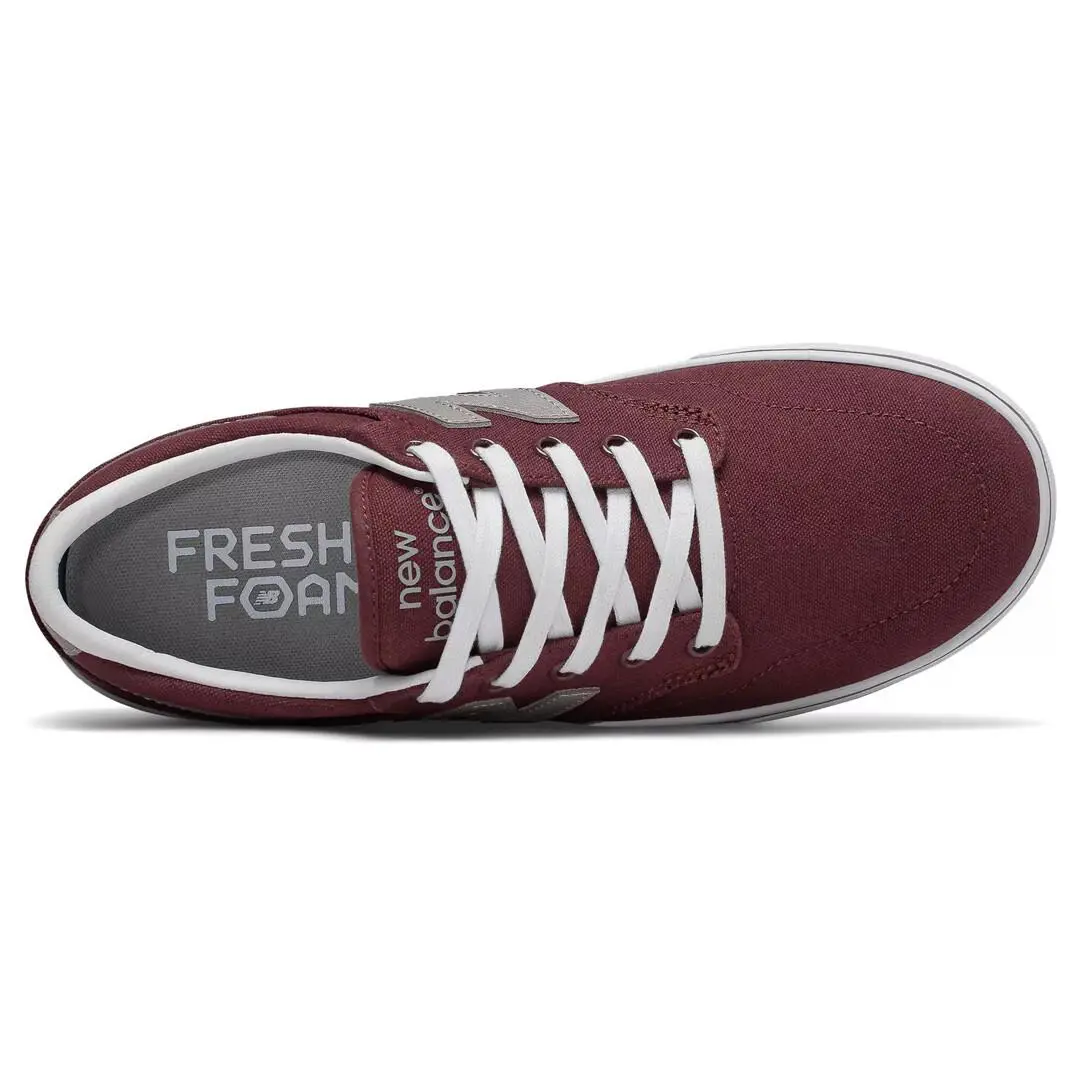 New Balance shoes - Burgundy/Grey 1