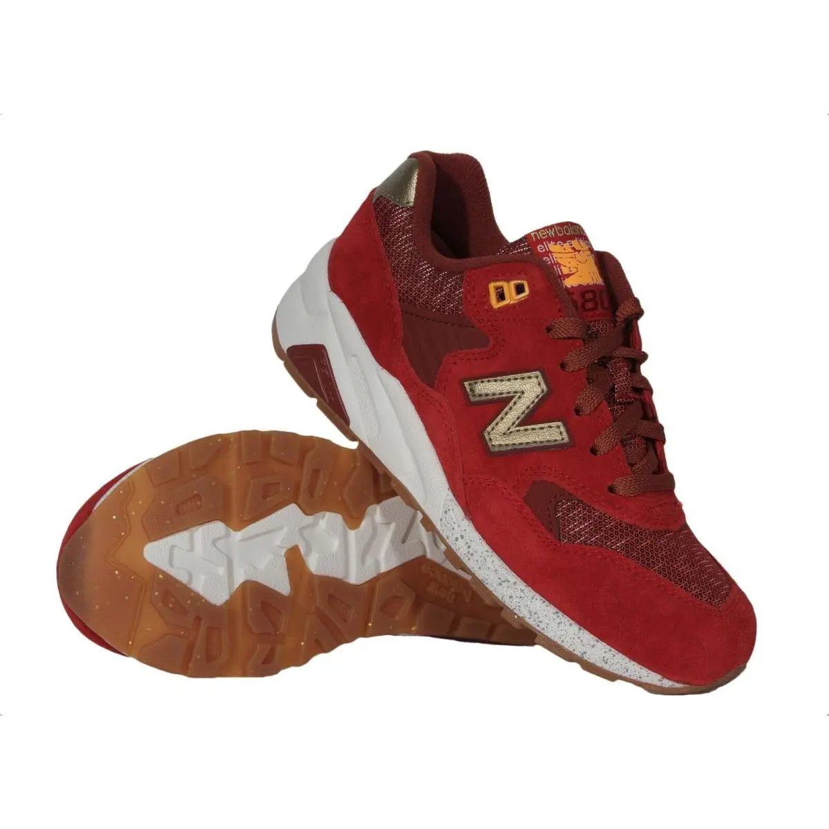 New Balance shoes - New Balance 580 - Red/Gold 0