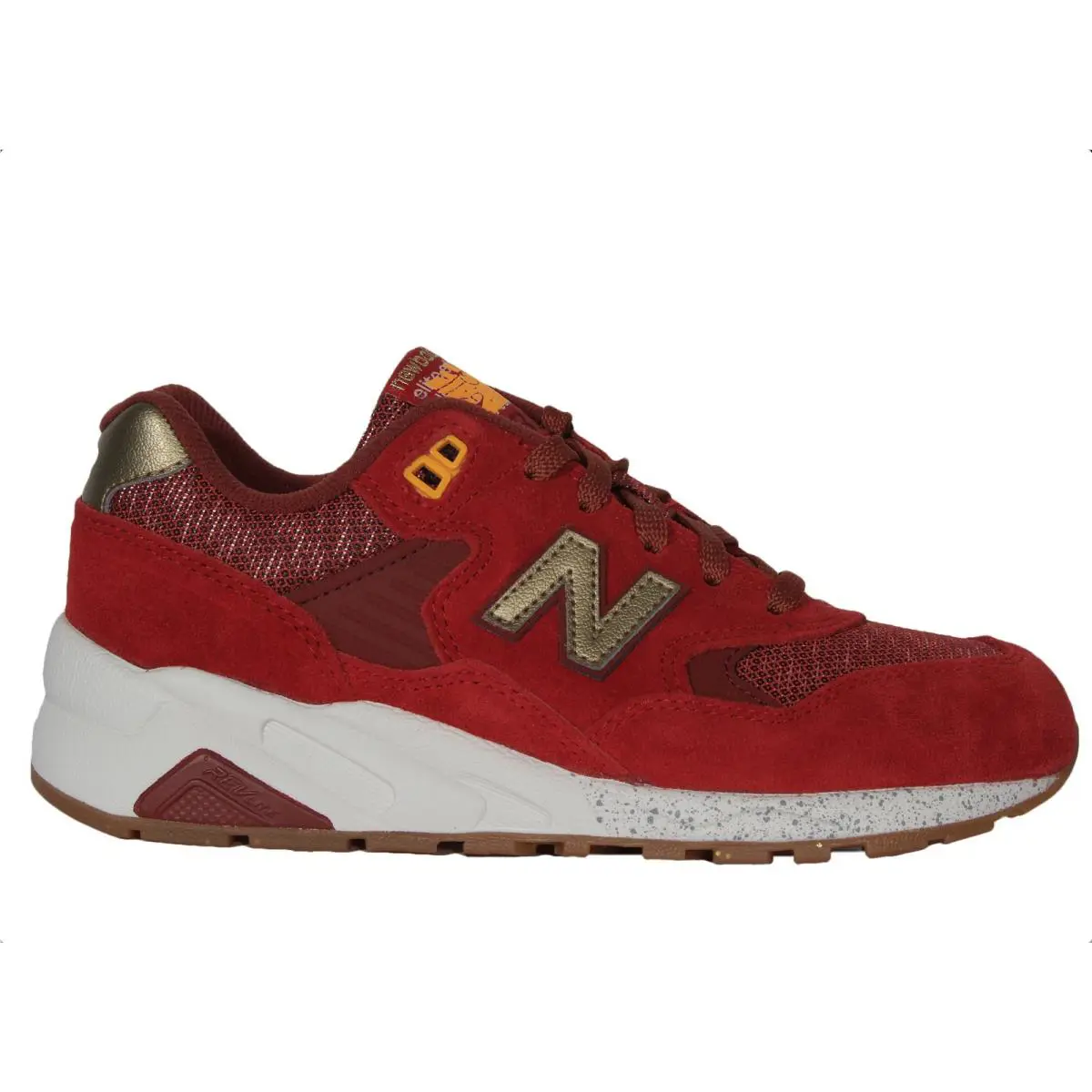 New Balance shoes - New Balance 580 - Red/Gold 7