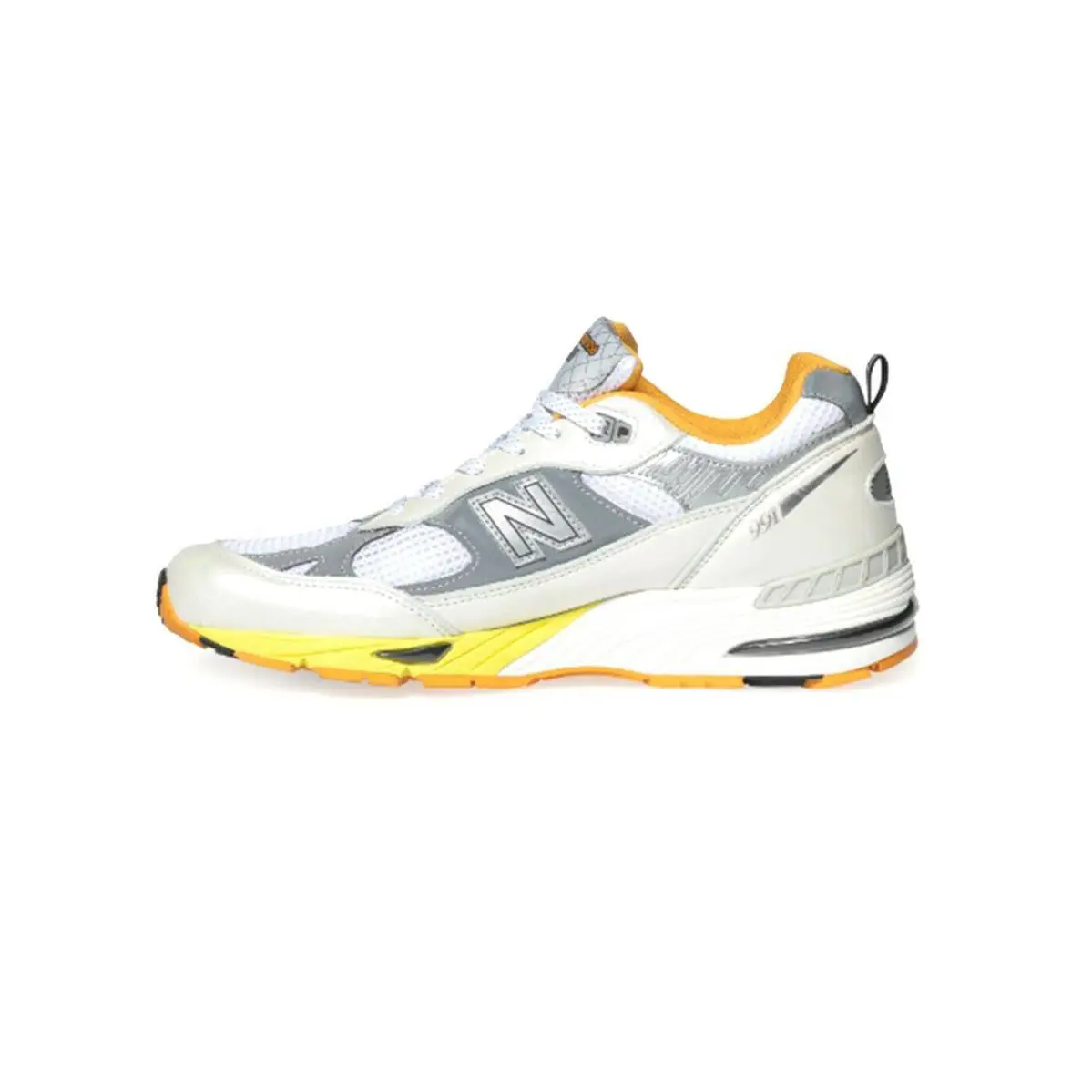 New Balance shoes - New Balance 991 - W991ARI - Pearl White / Orange/SILVER 0