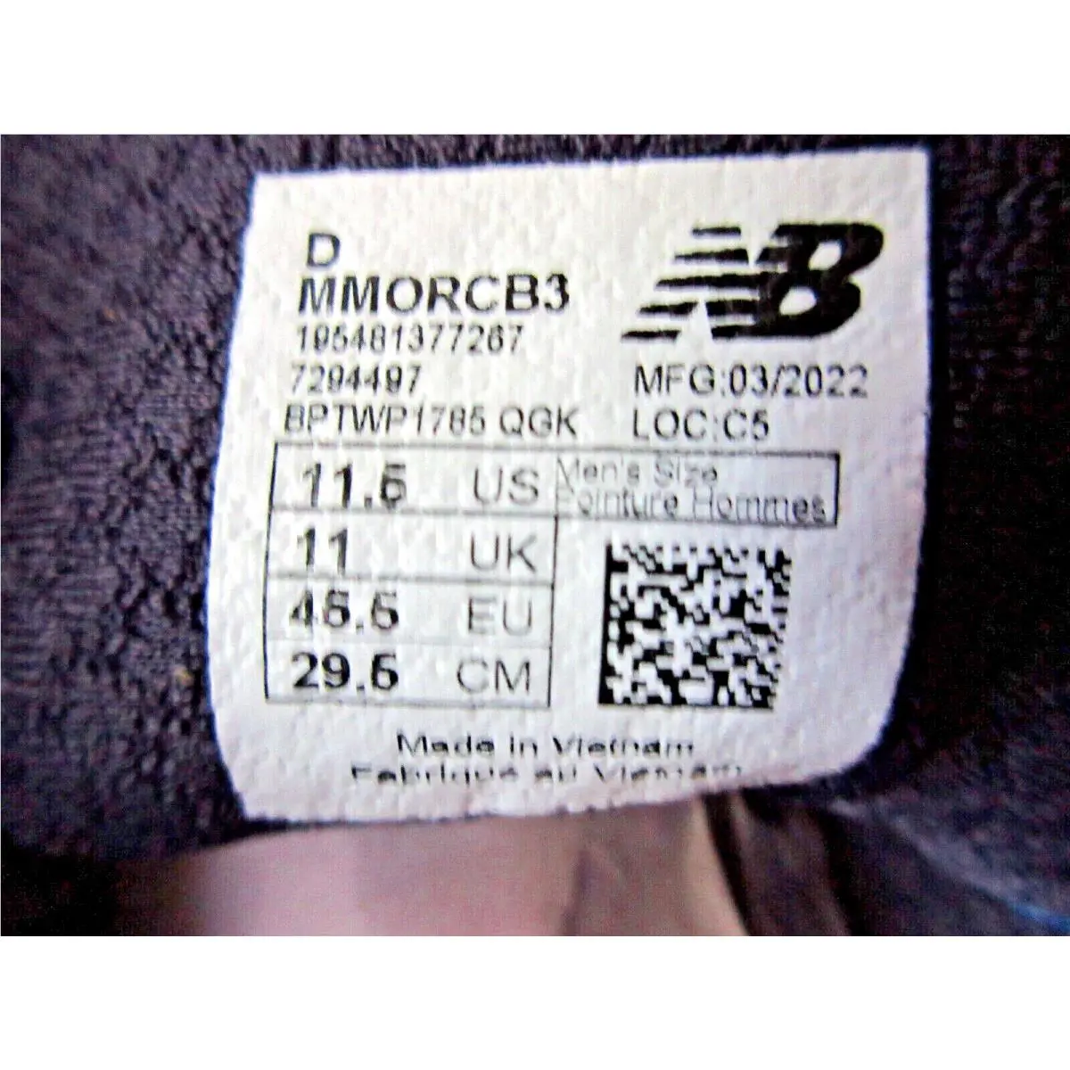 New Balance shoes - New Balance Fresh Foam More - MMORCB3 - Blue 7