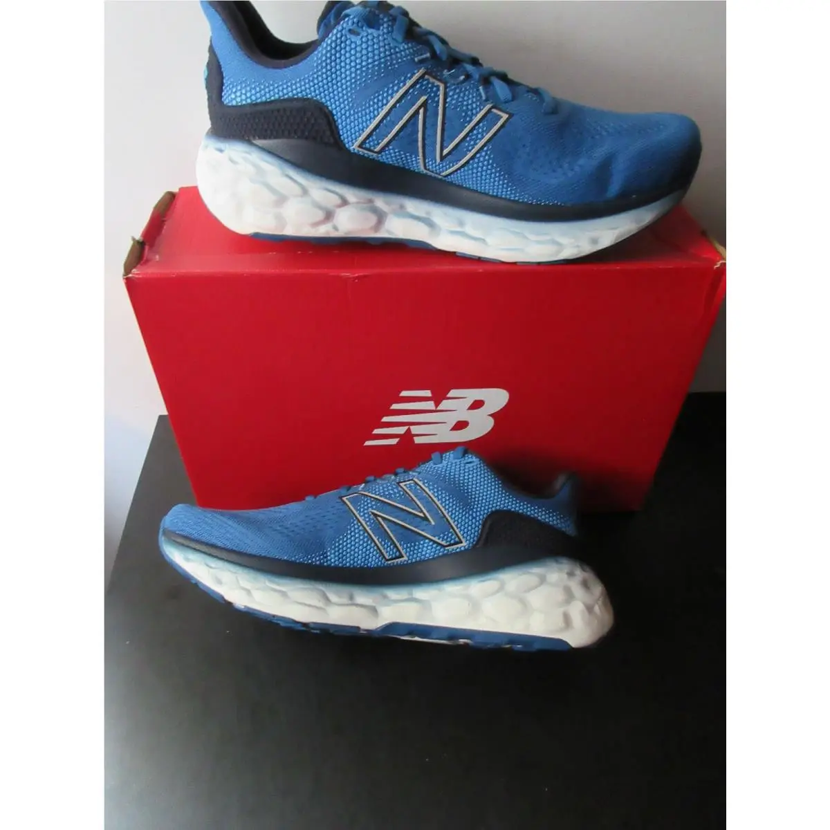 New Balance shoes - New Balance Fresh Foam More - MMORCB3 - Blue 21