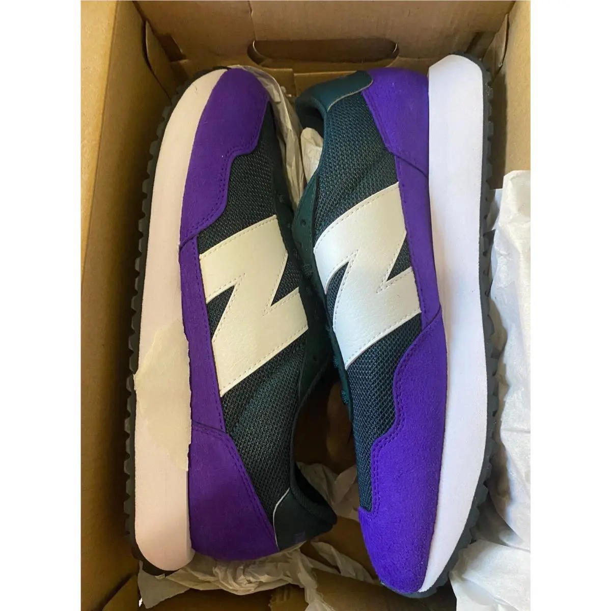New Balance shoes - NEW BALANCE MS237PG1 - MS237PG1 - Purple/Black 9