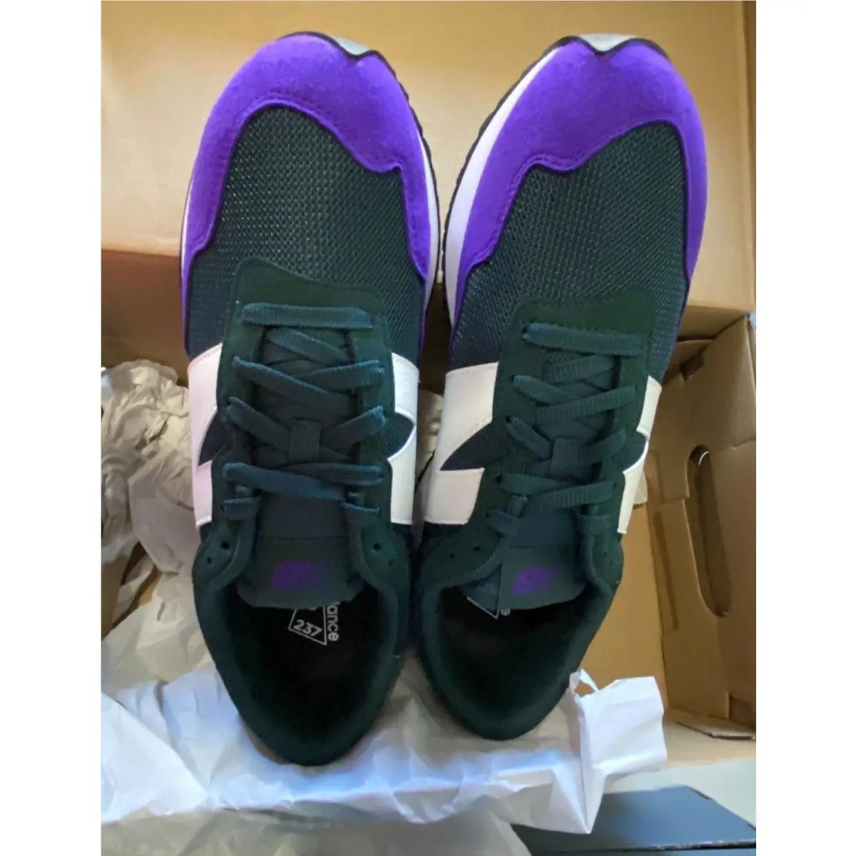 New Balance shoes - NEW BALANCE MS237PG1 - MS237PG1 - Purple/Black 10