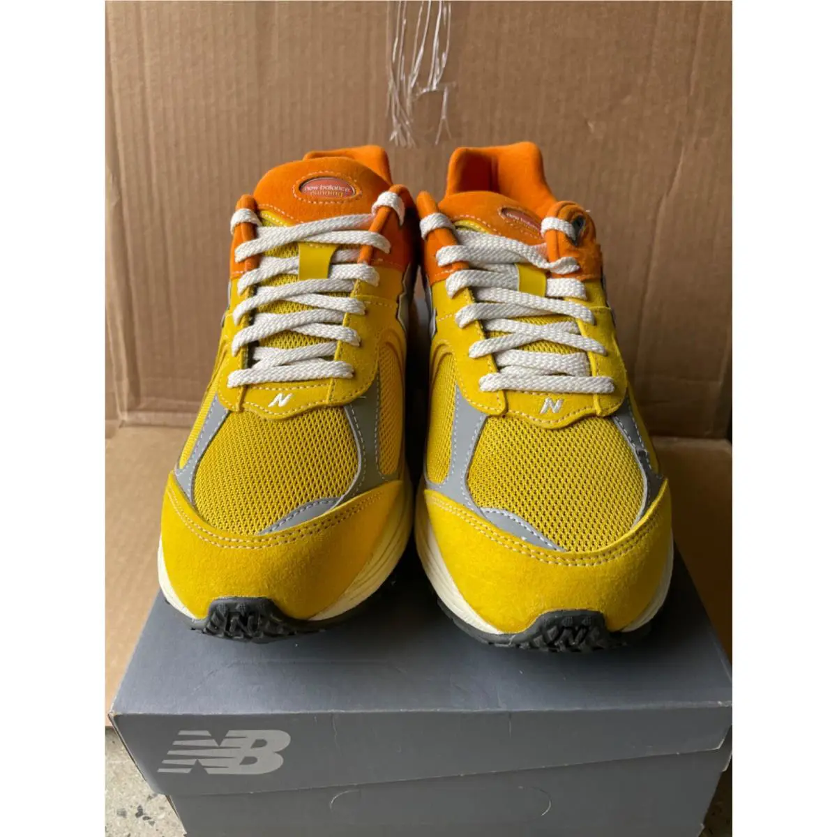New Balance shoes - NEW BLANCE 2002R - NEW BLANCE - M2002-RPA - YELLOW/ORANGE, Manufacturer: atlantic blue/sepia/heritage blue 0
