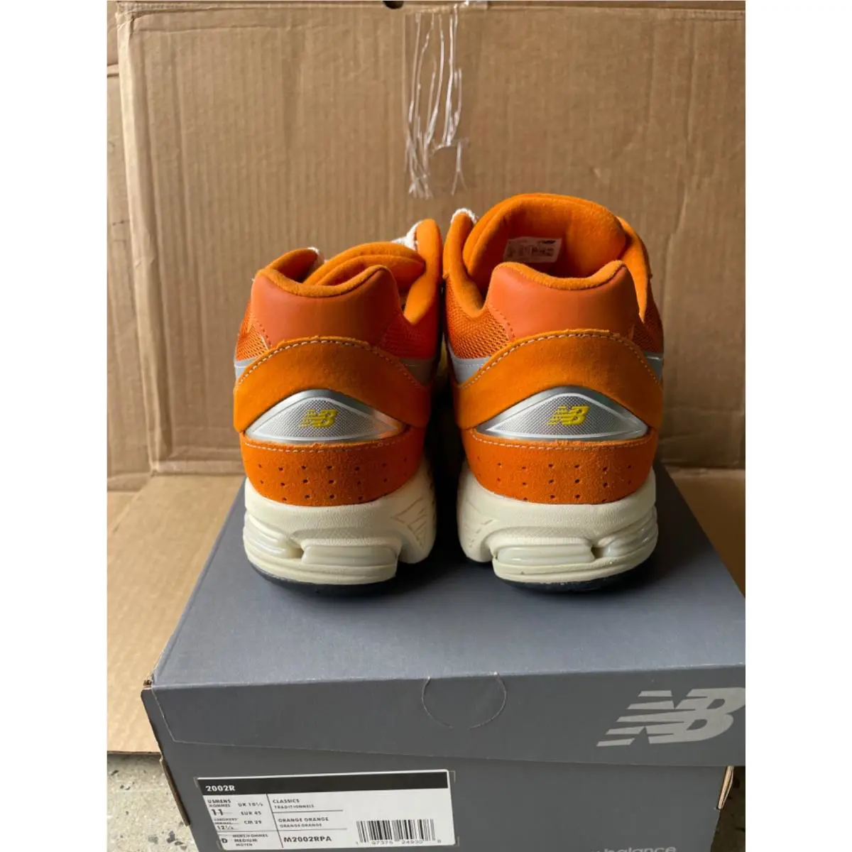 New Balance shoes - NEW BLANCE 2002R - NEW BLANCE - M2002-RPA - YELLOW/ORANGE, Manufacturer: atlantic blue/sepia/heritage blue 2