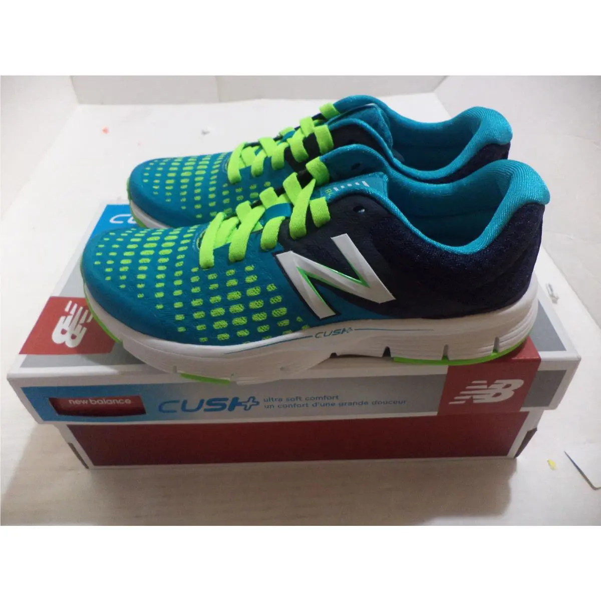 New Balance shoes - New Balance 510 - 8456765-012 - Green, Navy Blue & White 3