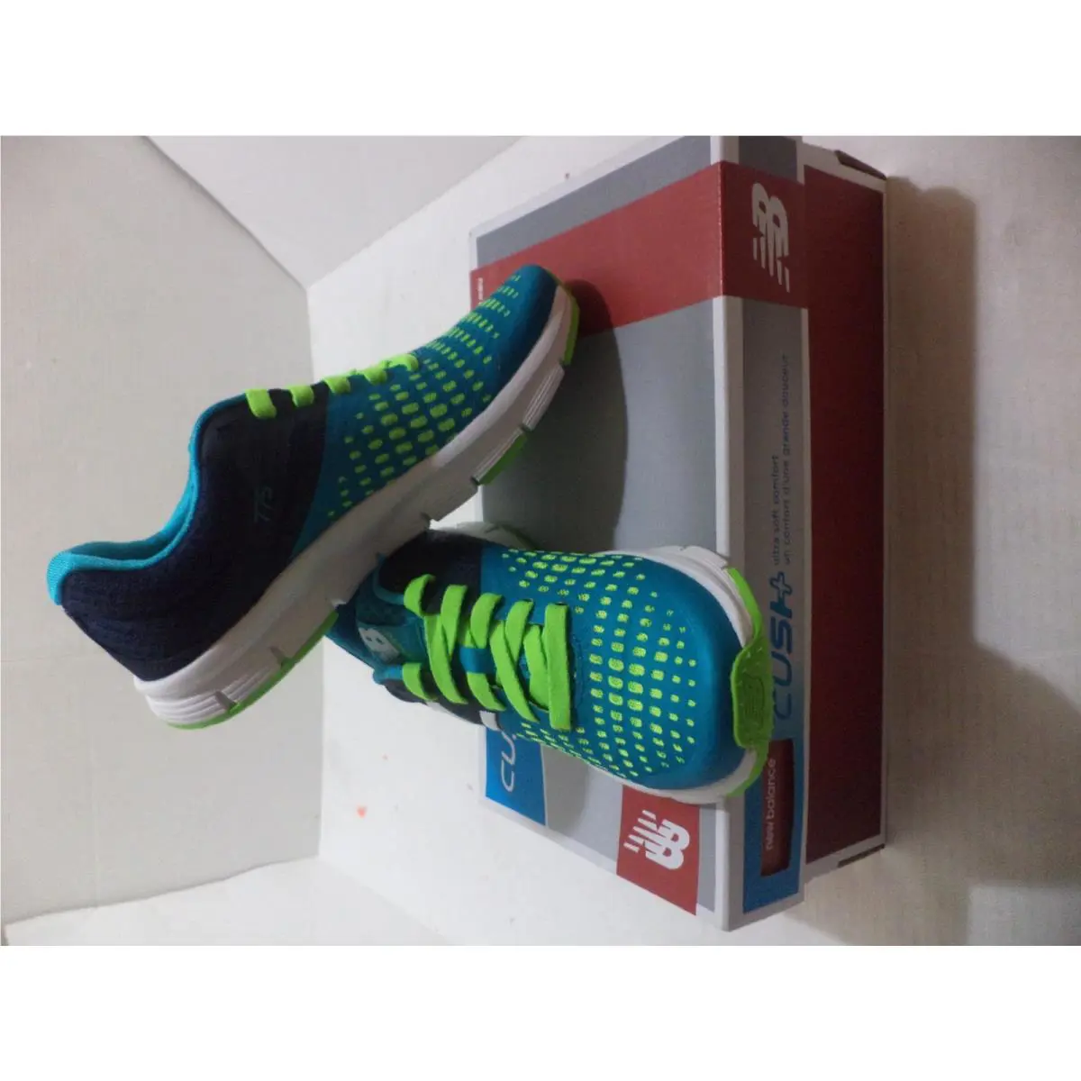 New Balance shoes - New Balance 510 - 8456765-012 - Green, Navy Blue & White 6
